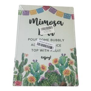 Mimosa‎ Bar Sign Cactus Decor Bubbly Fruit Party Decoration New